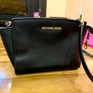 Michael Kors Black Shoulder Bag